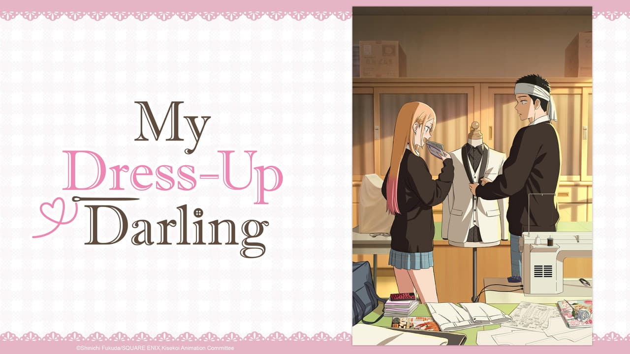 My Dress-Up Darling — backdrops with title 2