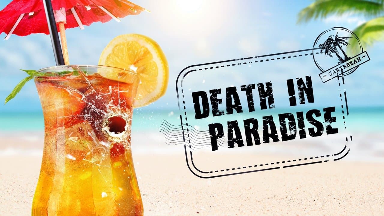 Death in Paradise — backdrops with title 2
