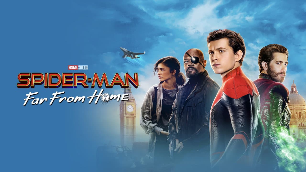 Spider-Man: Far From Home — backdrops with title 7