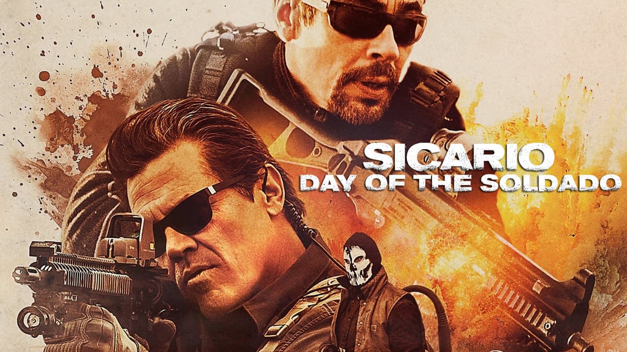 Sicario: Day of the Soldado — backdrops with title 1