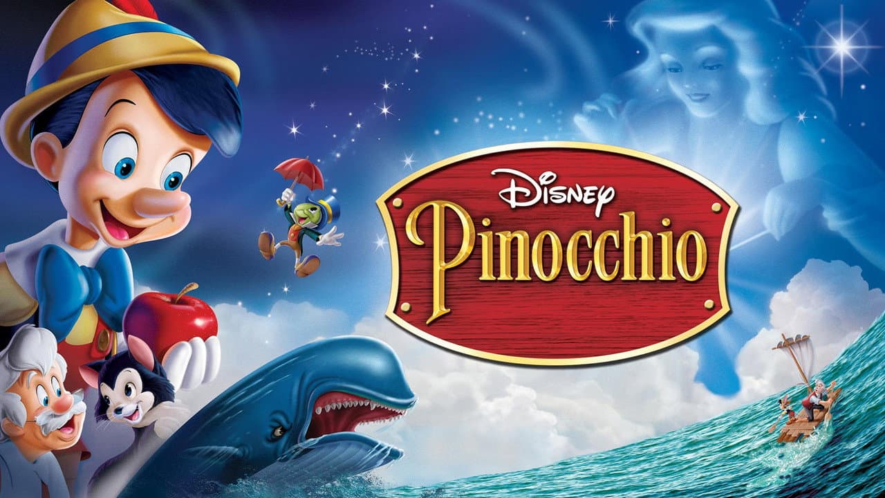 Pinocchio — backdrops with title 2
