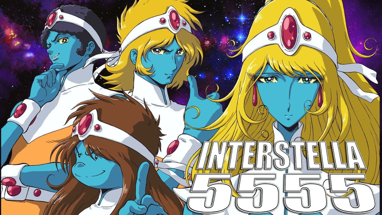 Interstella 5555: The 5tory of the 5ecret 5tar 5ystem — backdrops with title 4