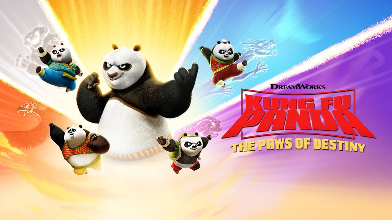 Kung Fu Panda: The Paws of Destiny — backdrops with title 2