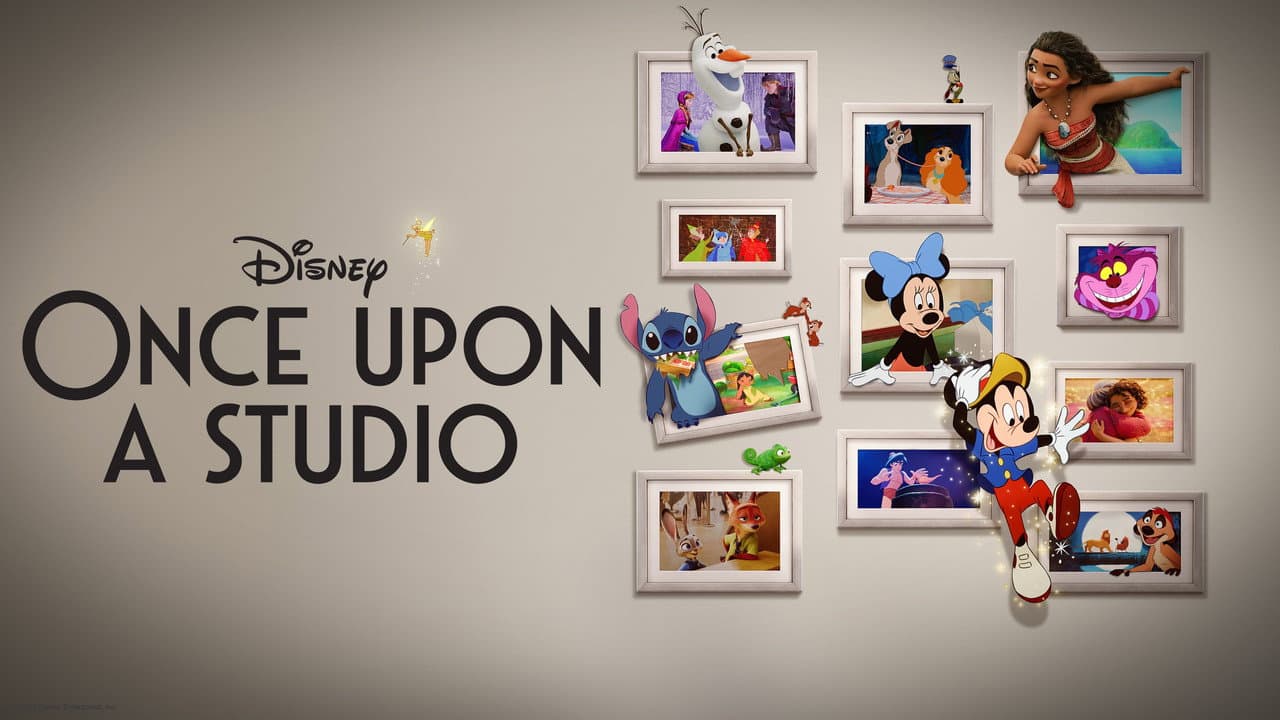 Once Upon a Studio — backdrops with title 2