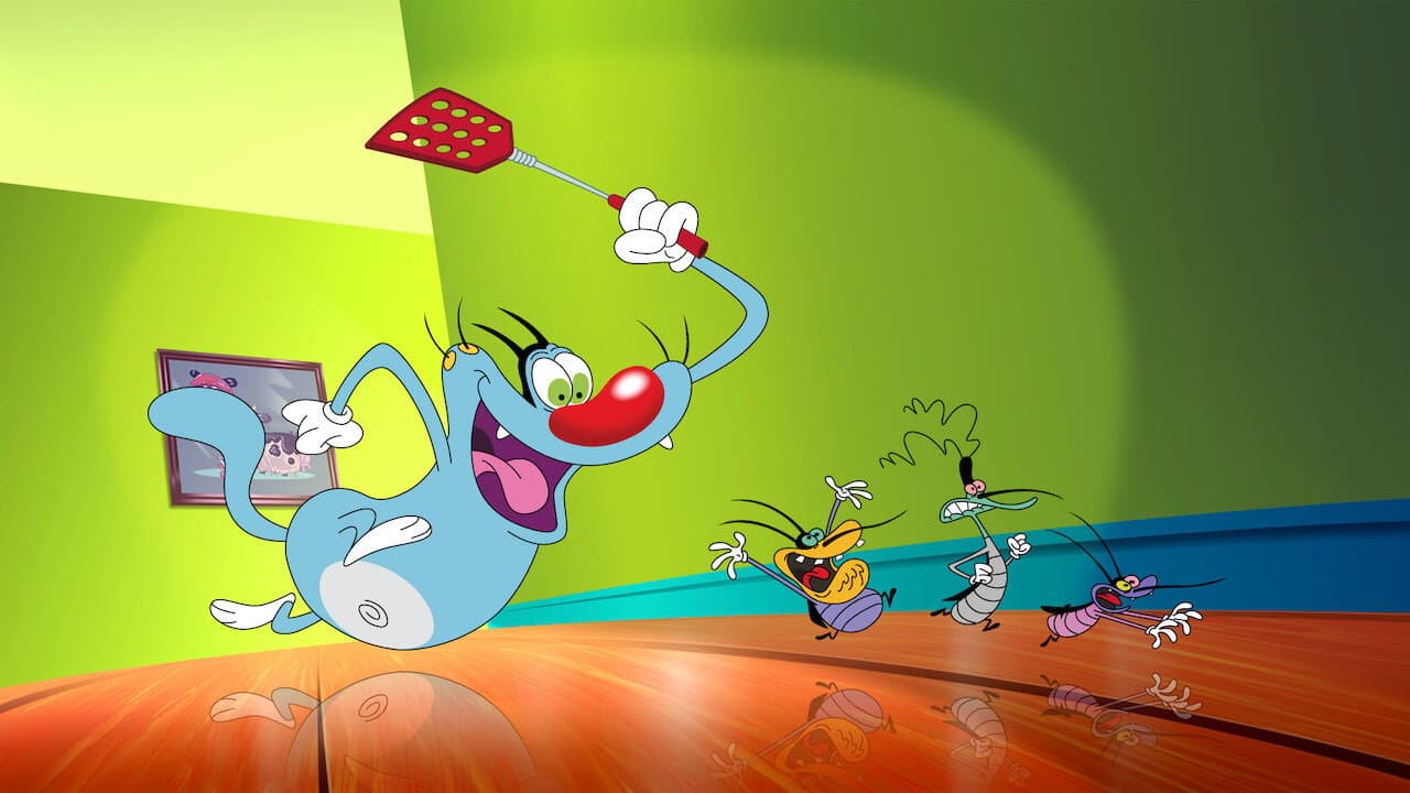 Oggy and the Cockroaches — backdrops 3