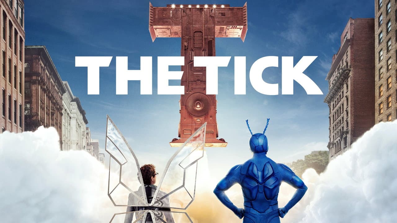 The Tick — backdrops with title 1