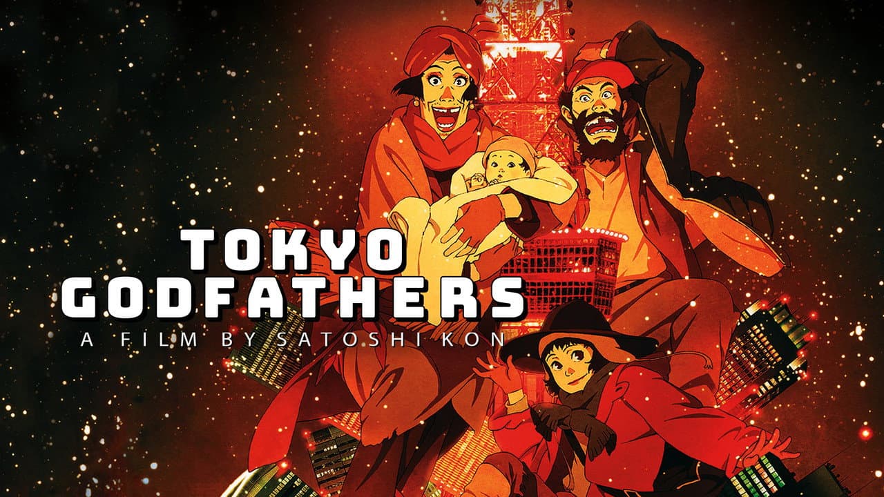 Tokyo Godfathers — backdrops with title 1