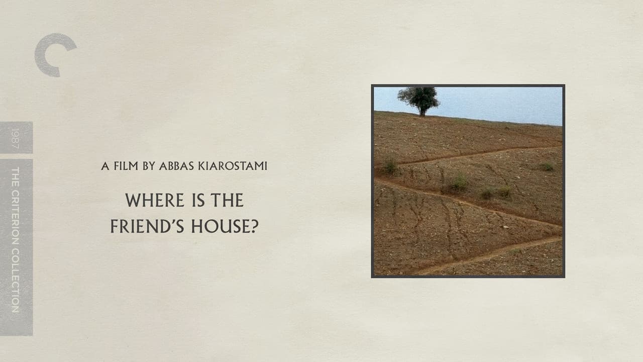 Where Is The Friend's House? — backdrops with title 1