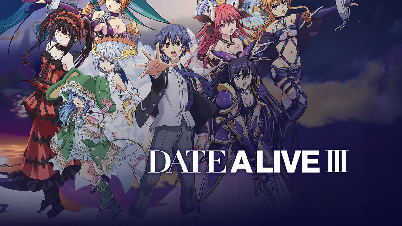 Date A Live — backdrops with title 3