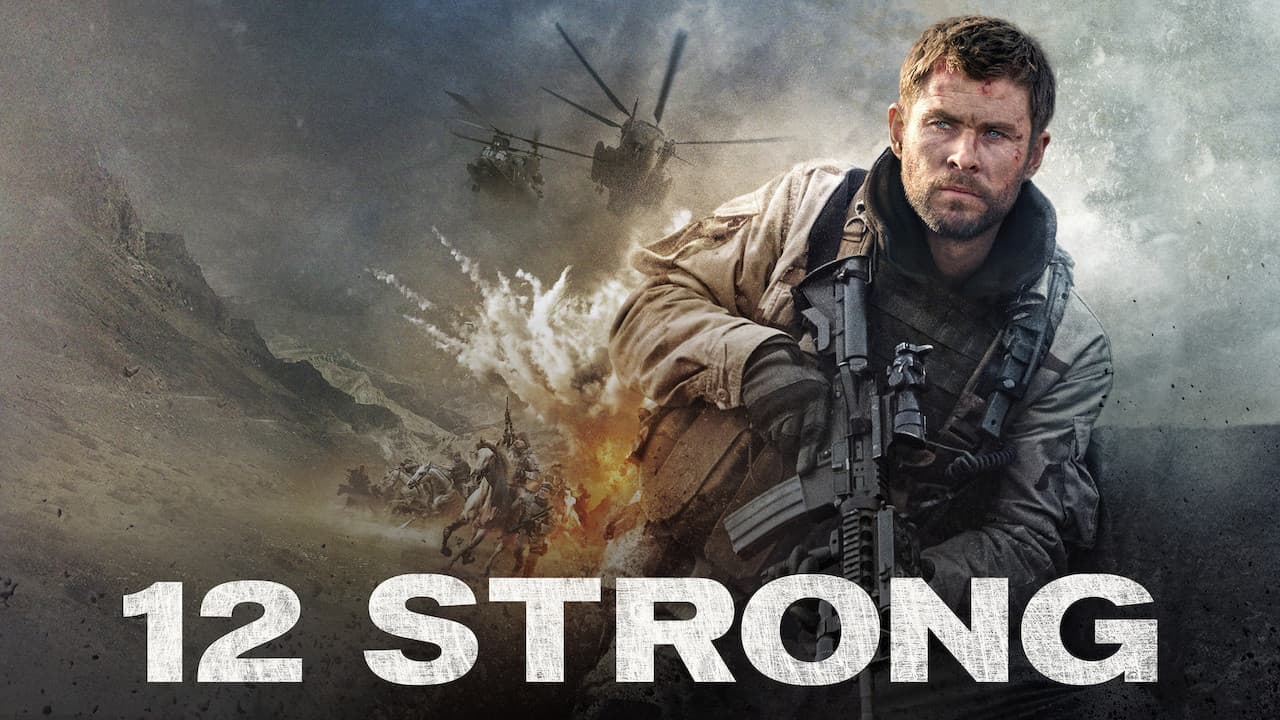 12 Strong — backdrops with title 3