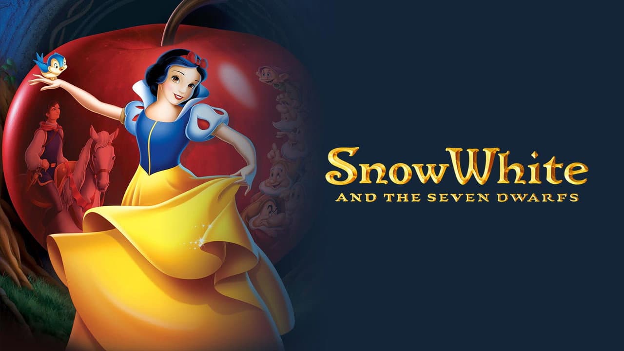 Snow White and the Seven Dwarfs — backdrops with title 7