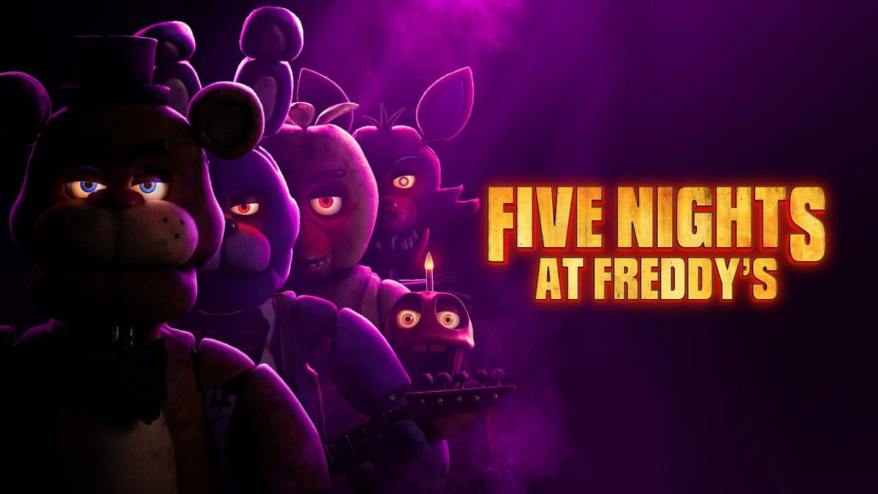 Five Nights at Freddy's — backdrops with title 1