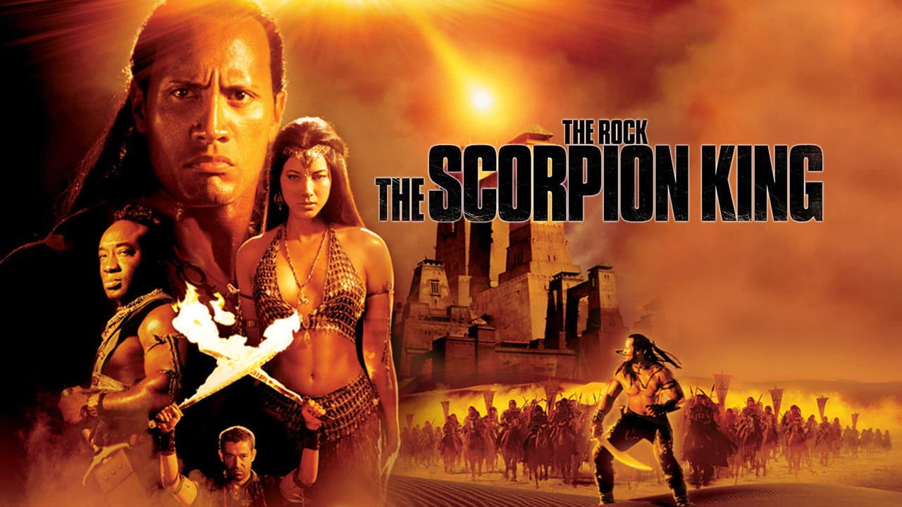 The Scorpion King — backdrops with title 2