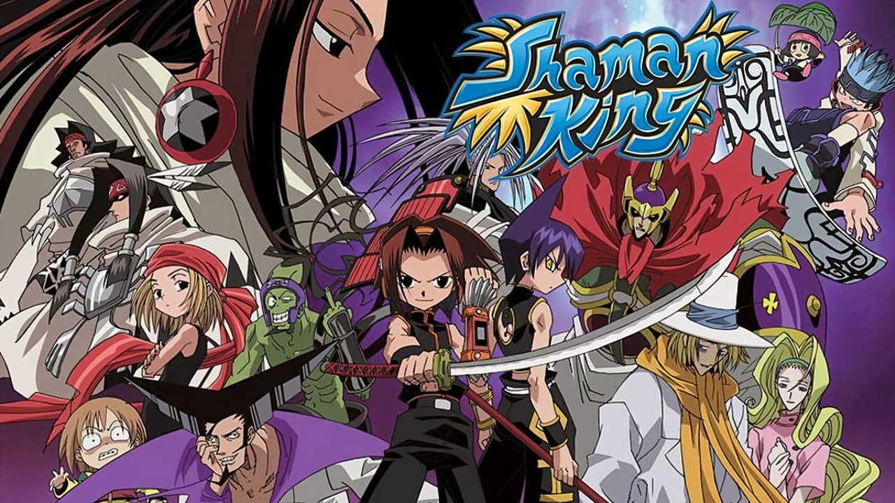 Shaman King — backdrops with title 3