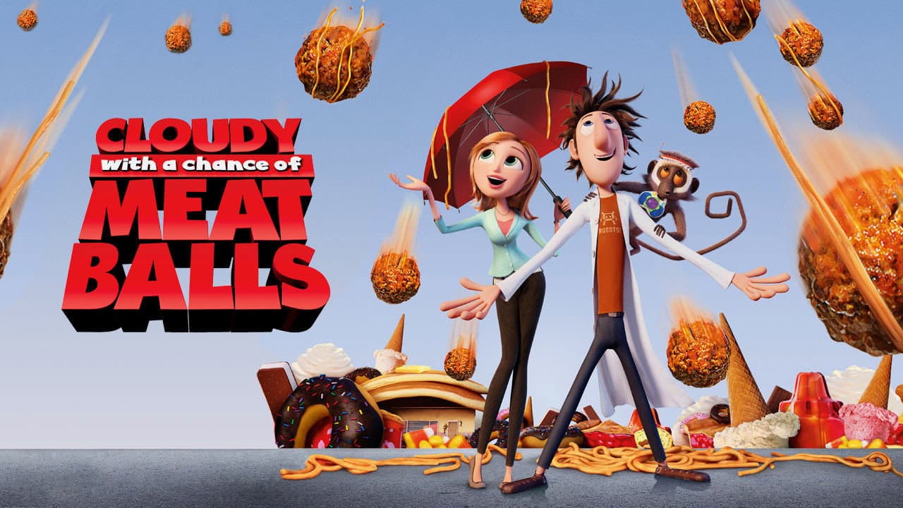 Cloudy with a Chance of Meatballs — backdrops with title 7