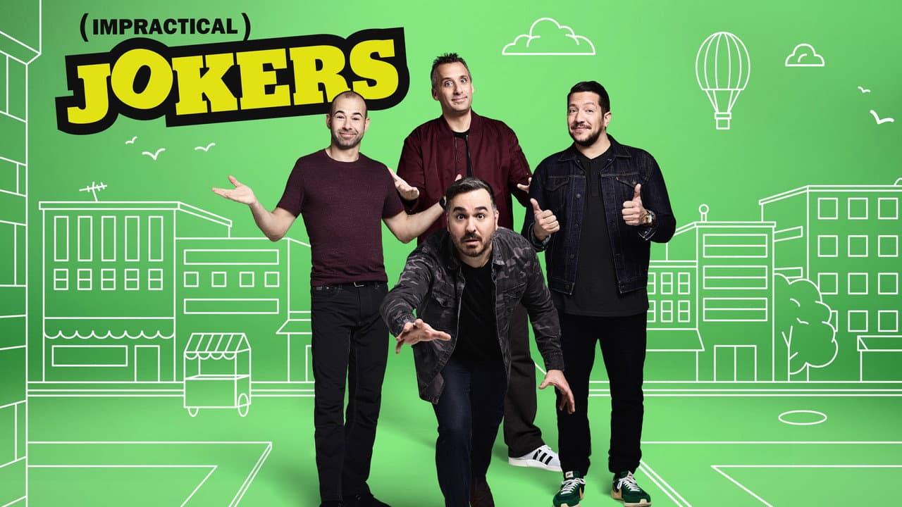 Impractical Jokers — backdrops with title 4