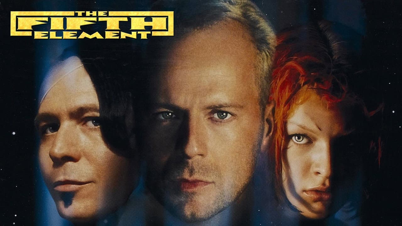 The Fifth Element — backdrops with title 3