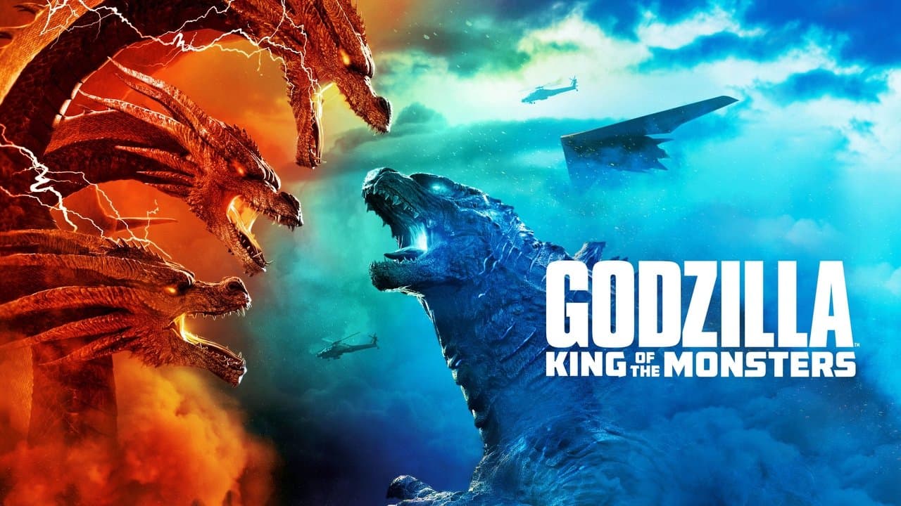 Godzilla: King of the Monsters — backdrops with title 1