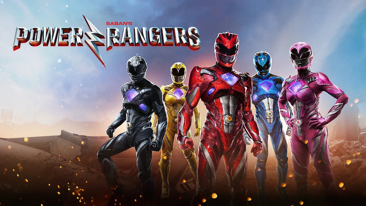 Power Rangers — backdrops with title 8