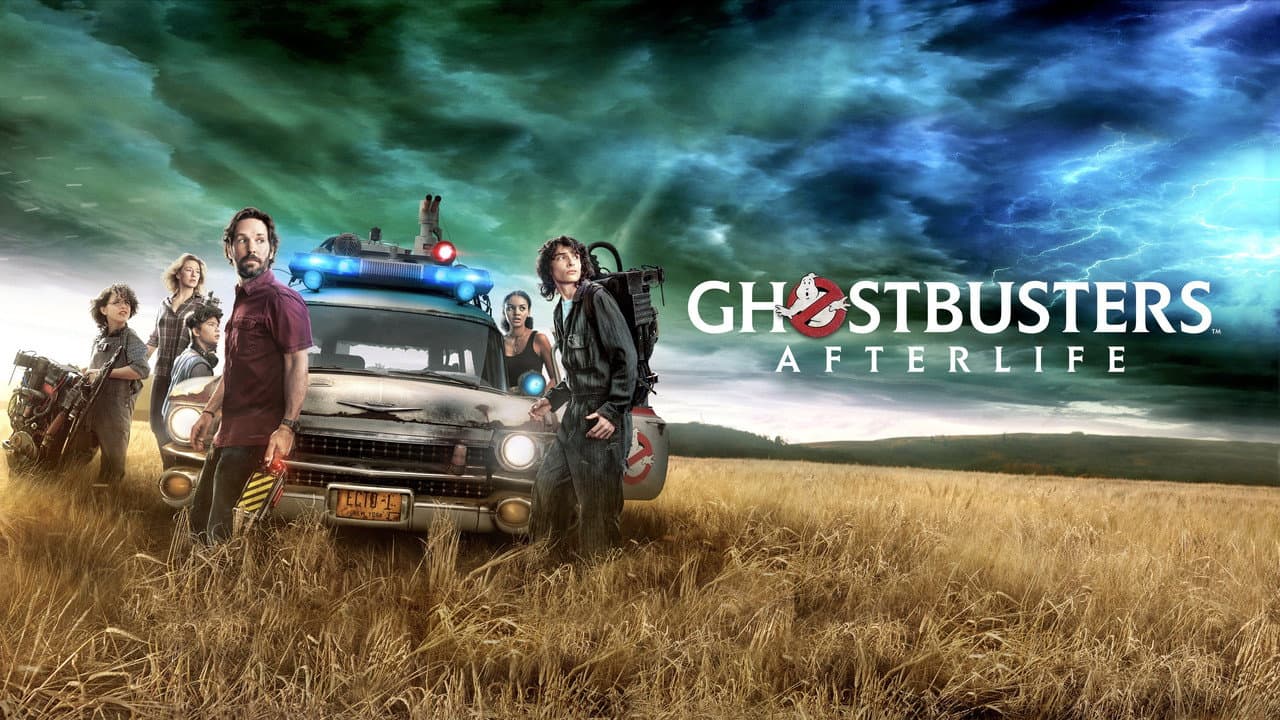 Ghostbusters: Afterlife — backdrops with title 2