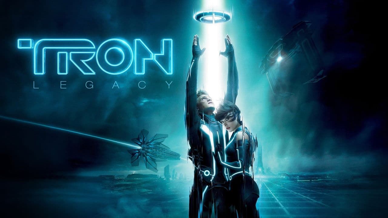 TRON: Legacy — backdrops with title 1