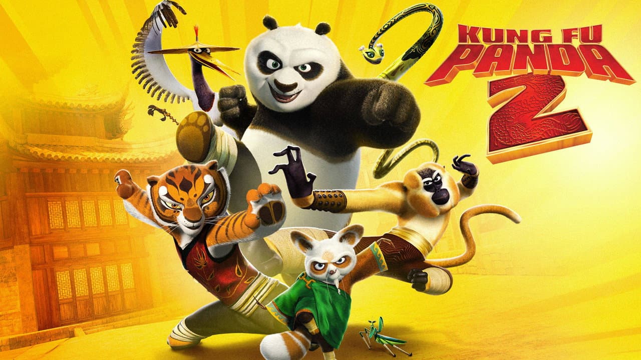 Kung Fu Panda 2 — backdrops with title 7