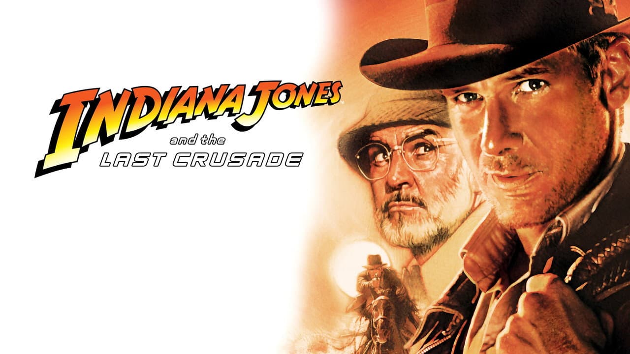 Indiana Jones and the Last Crusade — backdrops with title 4