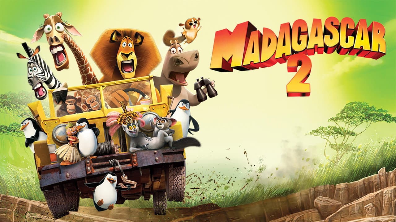 Madagascar: Escape 2 Africa — backdrops with title 4
