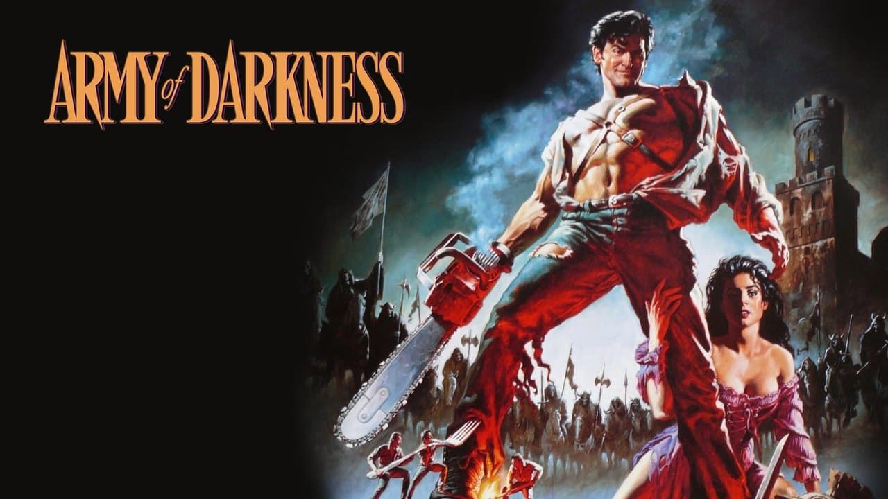Army of Darkness — backdrops with title 1