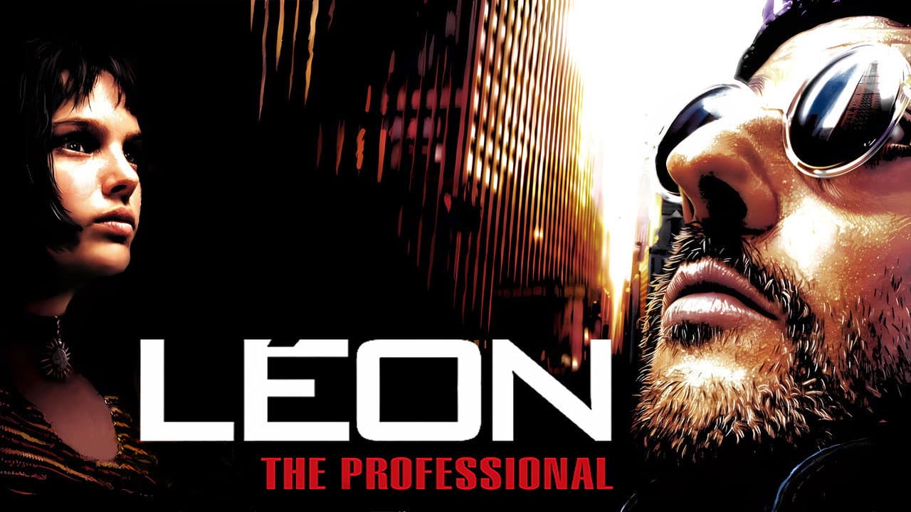 Léon: The Professional — backdrops with title 3