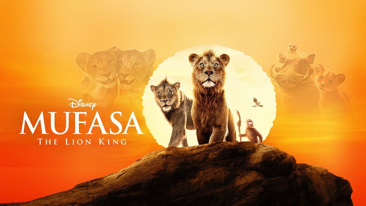 Mufasa: The Lion King — backdrops with title 3