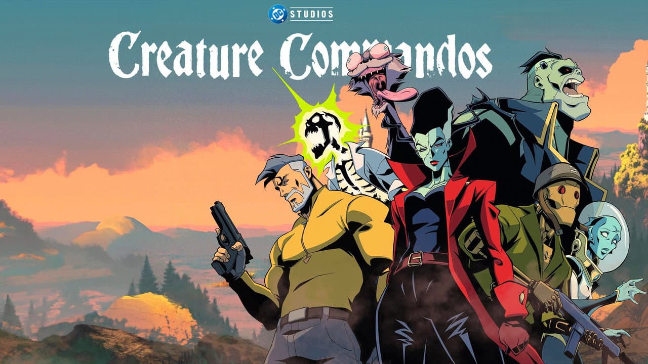 Creature Commandos — backdrops with title 6