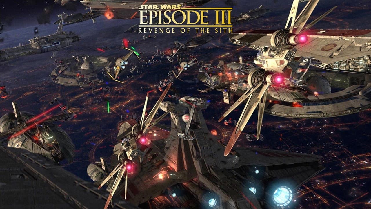 Star Wars: Episode III - Revenge of the Sith — backdrops with title 6