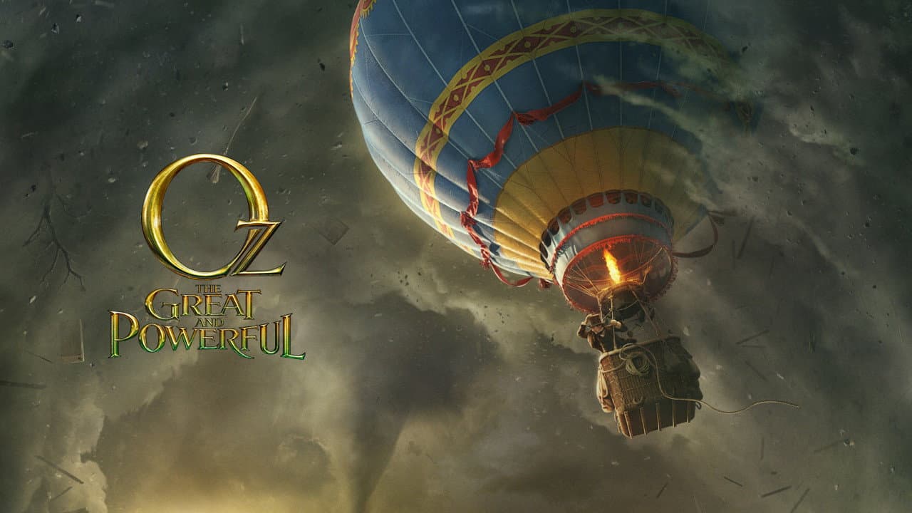 Oz the Great and Powerful — backdrops with title 2