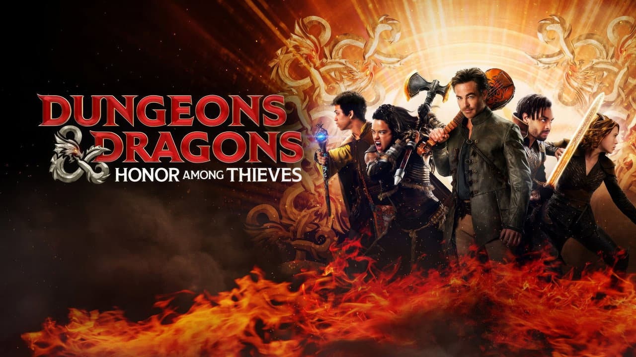 Dungeons & Dragons: Honor Among Thieves — backdrops with title 7