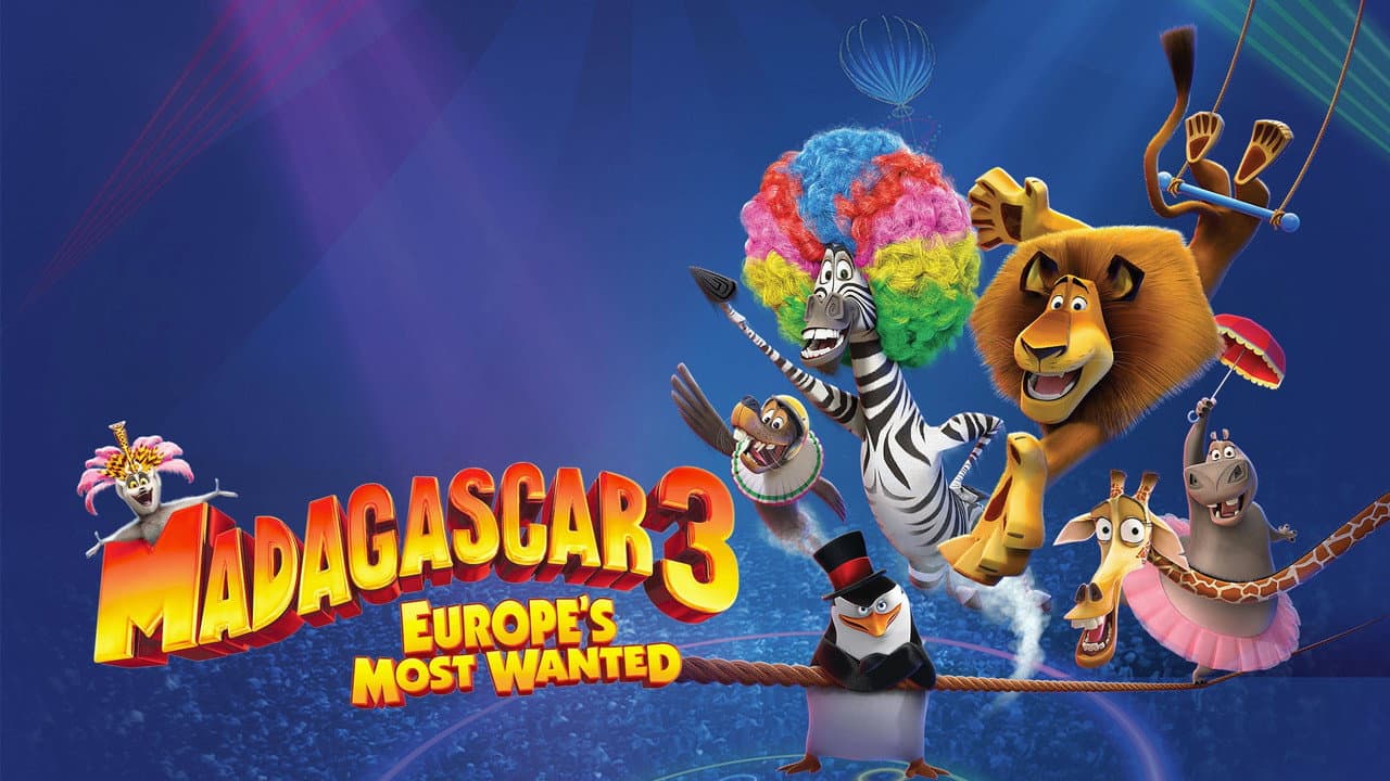 Madagascar 3: Europe's Most Wanted — backdrops with title 3