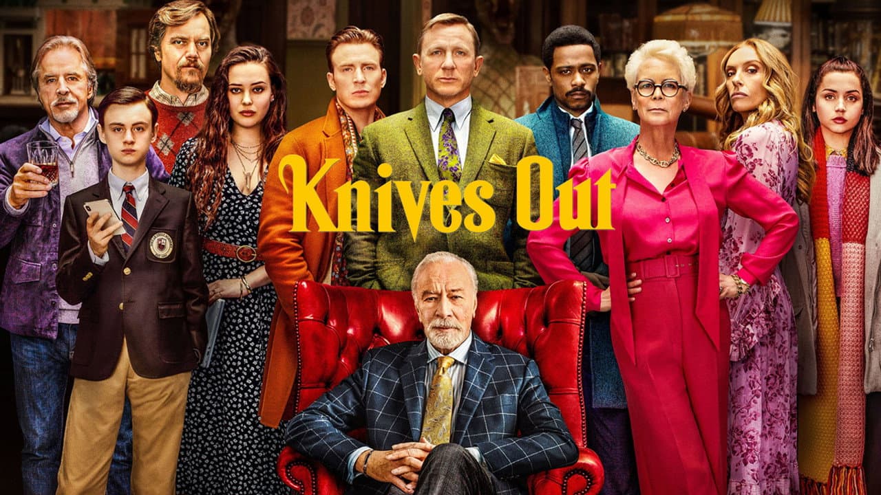 Knives Out — backdrops with title 8