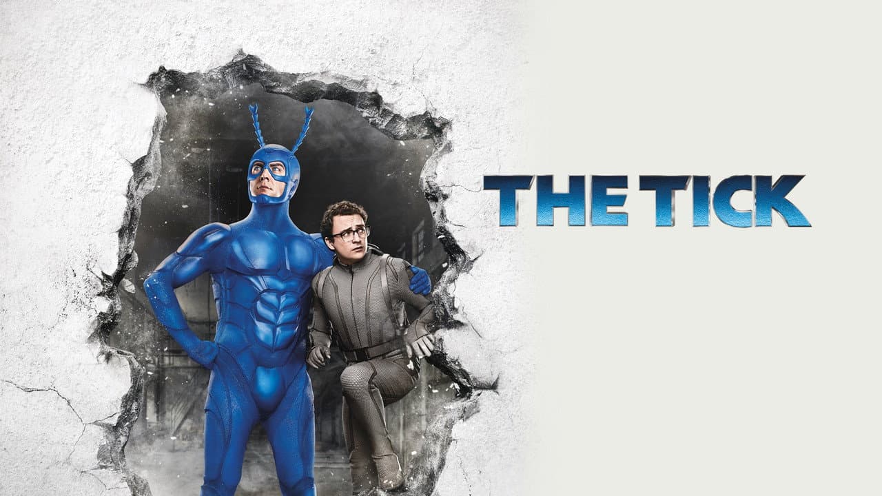 The Tick — backdrops with title 6