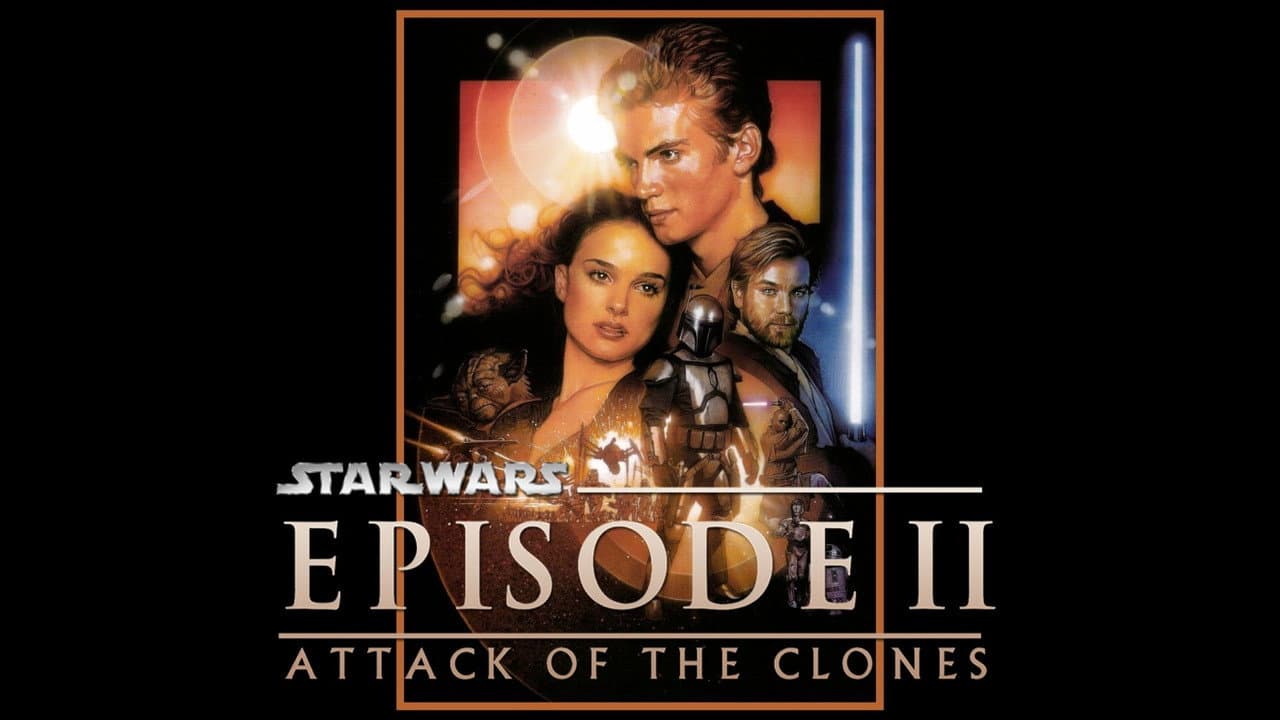 Star Wars: Episode II - Attack of the Clones — backdrops with title 5