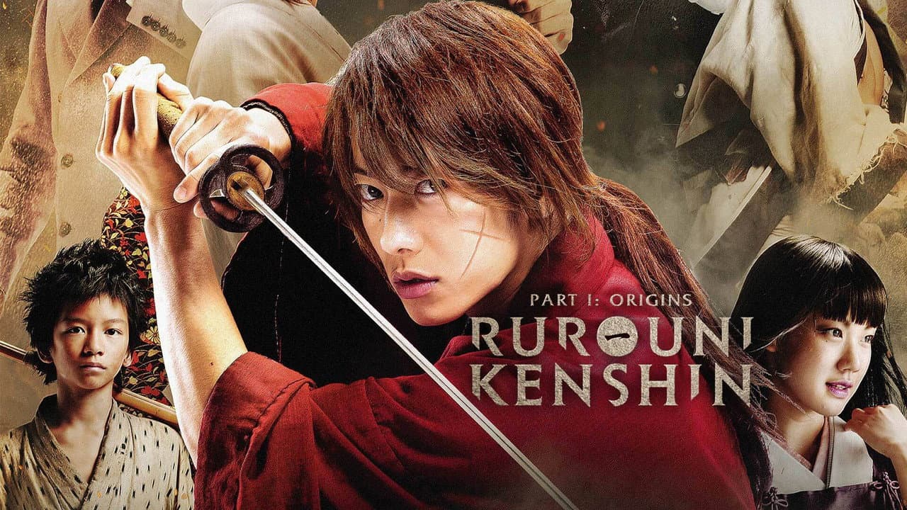 Rurouni Kenshin Part I: Origins — backdrops with title 1