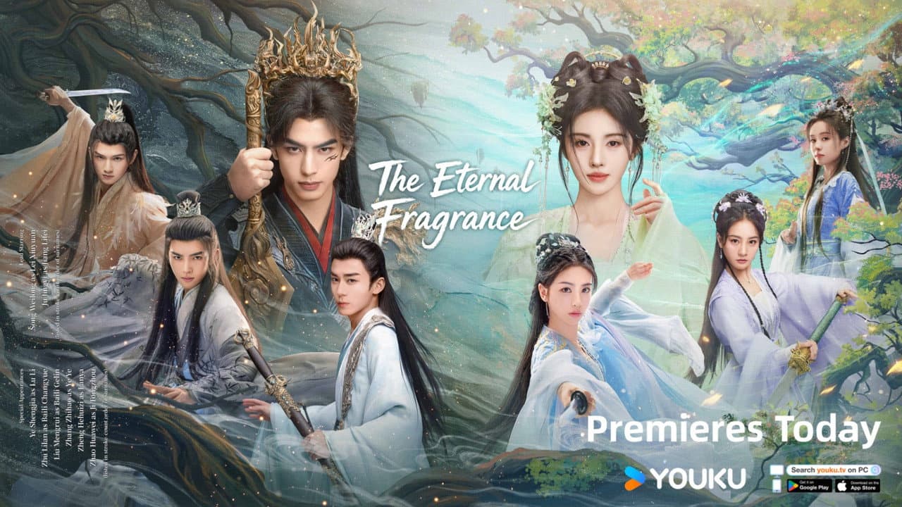 The Eternal Fragrance — backdrops with title 1