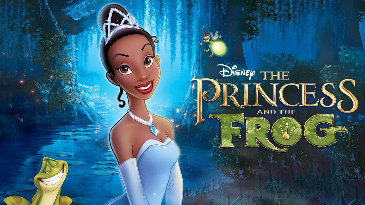 The Princess and the Frog — backdrops with title 6