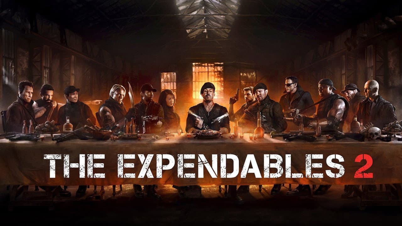 The Expendables 2 — backdrops with title 6