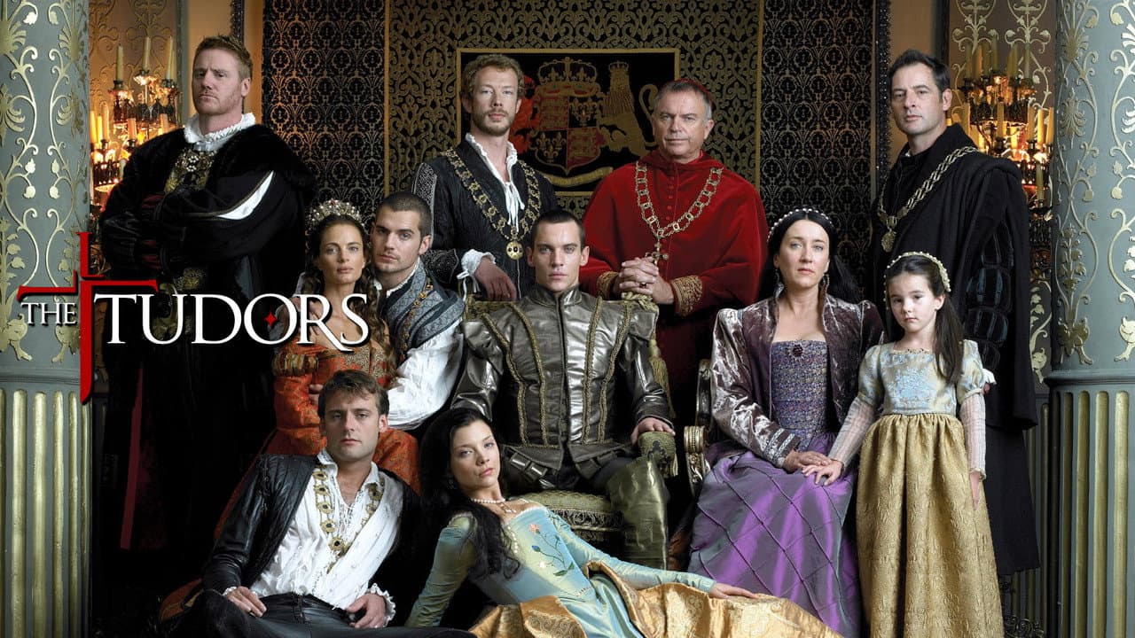 The Tudors — backdrops with title 4