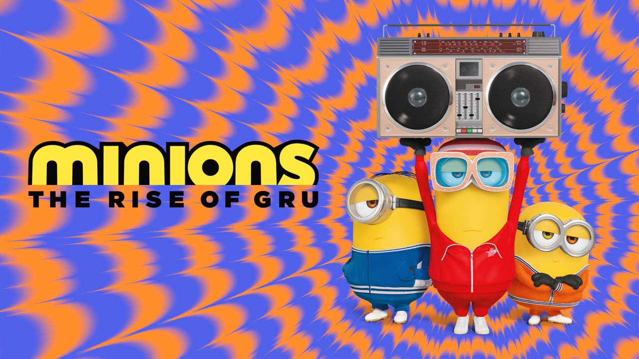 Minions: The Rise of Gru — backdrops with title 1