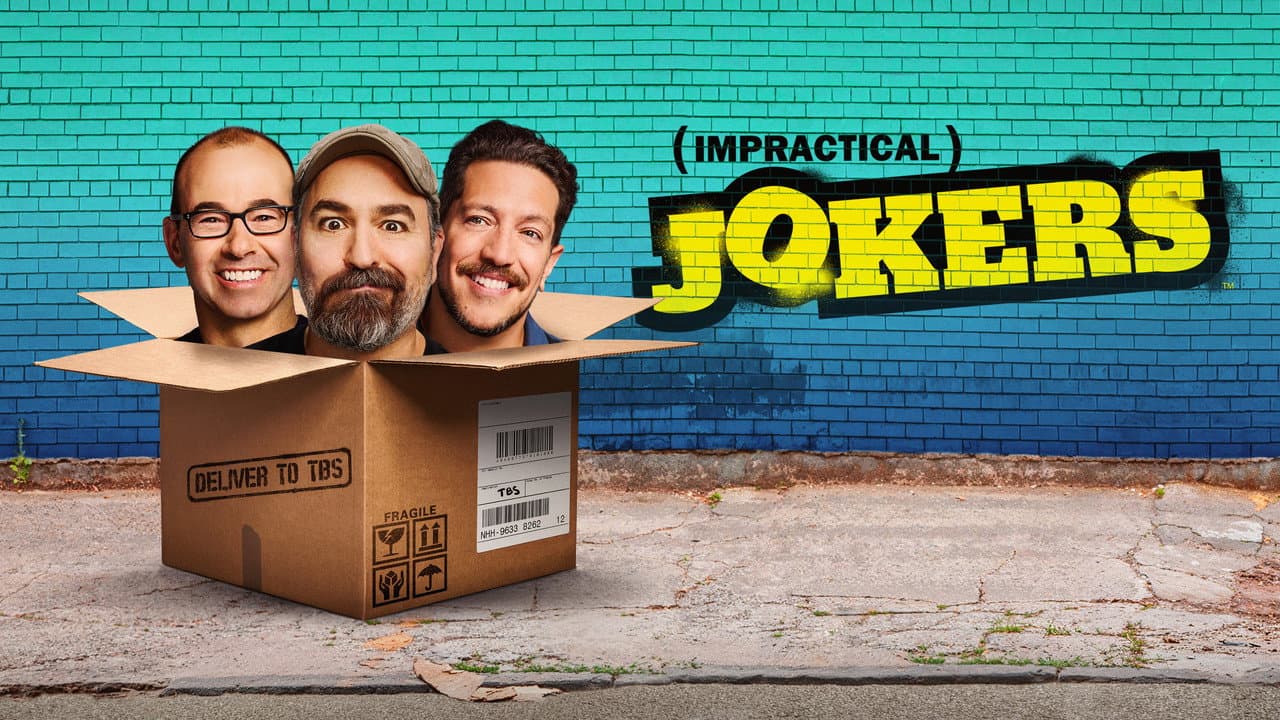 Impractical Jokers — backdrops with title 6