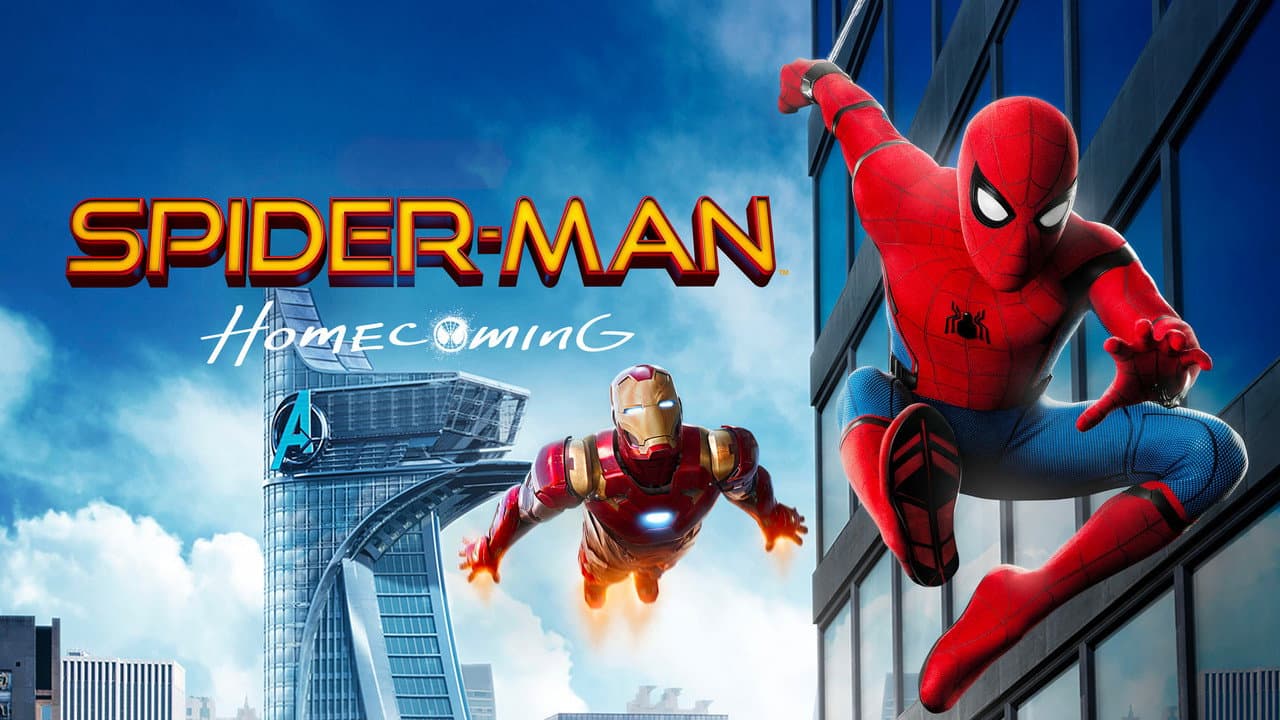 Spider-Man: Homecoming — backdrops with title 7