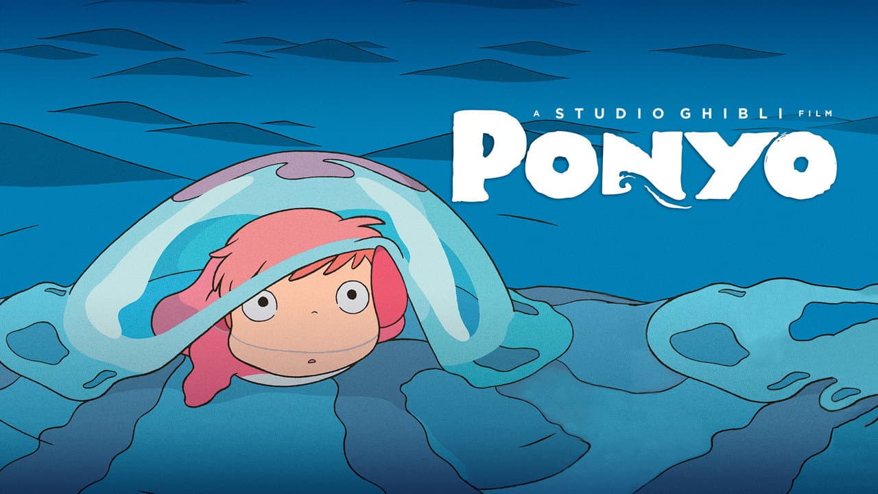Ponyo — backdrops with title 1