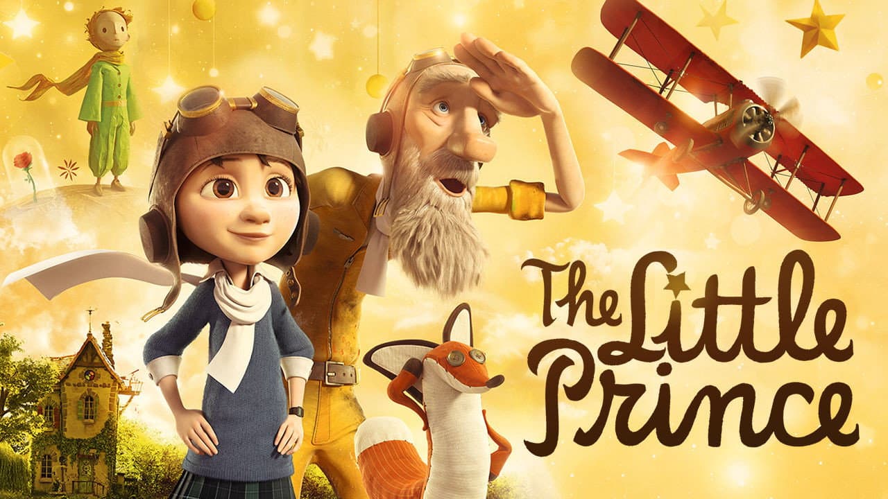The Little Prince — backdrops with title 5