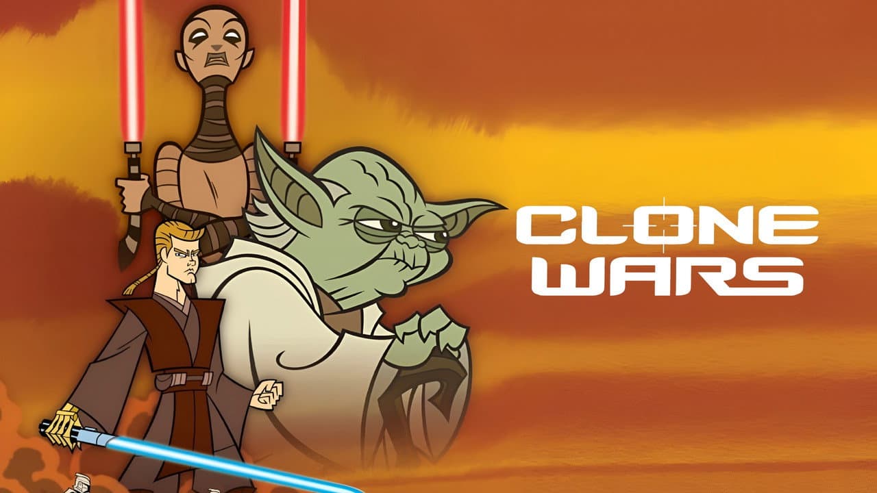 Star Wars: Clone Wars — backdrops with title 3